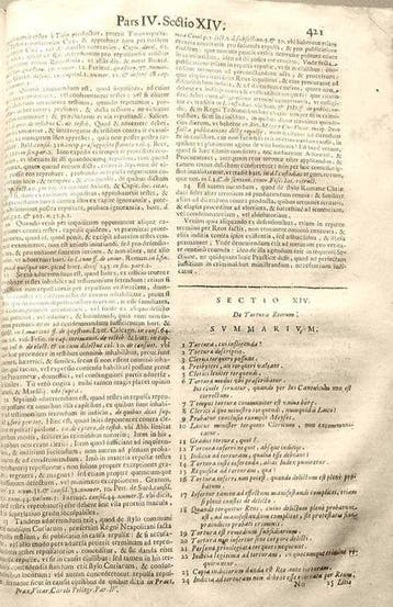 Pellegrino Carlo. - Praxis Vicariorum. Folio - 1677