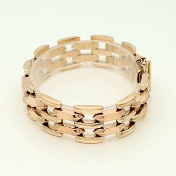 Armband - 8 karaat Roségoud, Nieuw