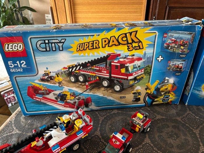 Lego Set - City - City brandweer en kustwacht lot, Kinderen en Baby's, Speelgoed | Duplo en Lego