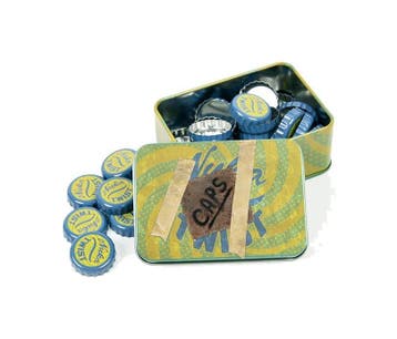 Fallout Bottle Caps Series Replica Collectible Tin, Ophalen of Verzenden