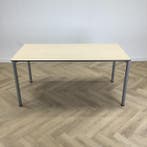 Eromes kantinetafel 160x80 cm, Ahorn - grijs, Gebruikt, Bureau