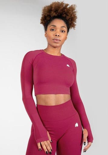 2dekans | Gorilla Wear Hilton Naadloze Cropped Lange Mouwen, Ophalen of Verzenden, Nieuw