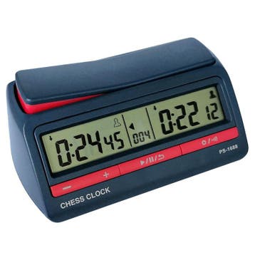 Schaakklok Digitaal PS-1688 - Schaak Klok - Schaakklokken, Verzenden, Nieuw