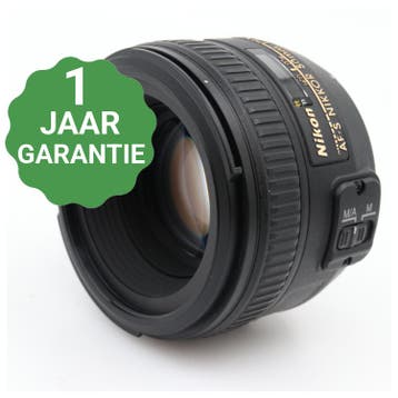 10% korting | Nikon AF-S 50mm f/1.4G | Tweedehands, Verzenden