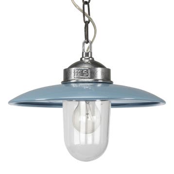 Retro & vintage Kettinglamp Solingen Retro Blauw, Maison & Meubles, Verzenden