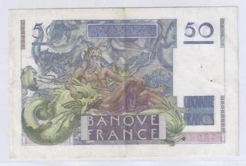 France Fay 20/16 50 Francs Le Verrier 24/08/1950 Superbe..., Verzenden, België