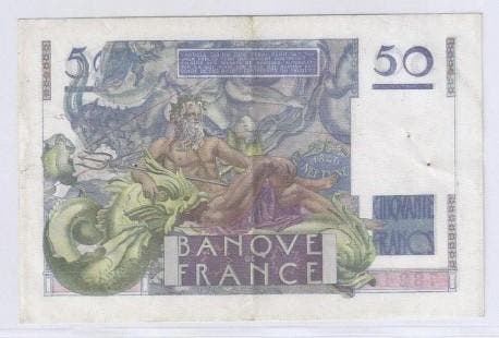 France Fay 20/16 50 Francs Le Verrier 24/08/1950 Superbe..., Postzegels en Munten, Bankbiljetten | Europa | Niet-Eurobiljetten