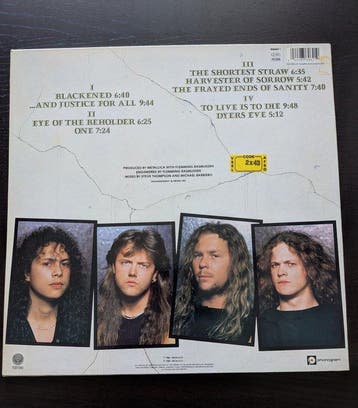 Metallica - ...And Justice For All - 2x albums LP (double