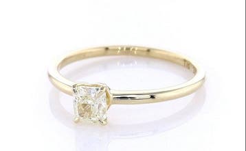 Zonder minimumprijs - Ring - 14 karaat Geel goud - 0.50ct.