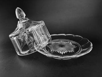 Cloche en verre - Val Saint Lambert - Verre - 1930-1940 -, Antiquités & Art