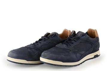 Van Lier Sneakers in maat 45 Blauw, Kleding | Heren, Van Lier, Zo goed als nieuw, Sneakers, Verzenden