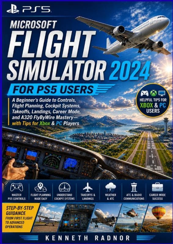 Microsoft Flight Simulator 2024 For Ps5 Users | Nieuw, Boeken, Overige Boeken, Nieuw, Verzenden