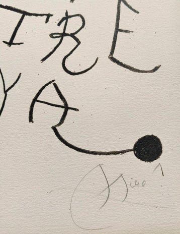 Joan Miro (1893-1983) - Per un teatre a Catalunya