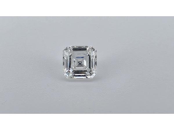 Veiling - Diamant asscher 1.50 crt ( IGI gecertificeerd ), Bijoux, Sacs & Beauté, Pierres précieuses