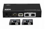4K HDMI 2 poort extender + splitter over UTP  - Huismerk, Ophalen of Verzenden