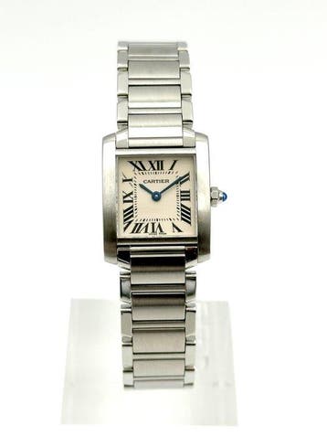 Cartier - Tank Française PM - Sans prix de réserve - 2384 -