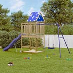 vidaXL Speelhuis geïmpregneerd grenenhout, Kinderen en Baby's, Speelgoed | Buiten | Speeltoestellen, Verzenden, Nieuw