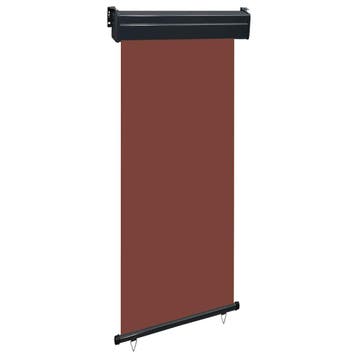 vidaXL Balkonscherm 85x250 cm bruin, Verzenden