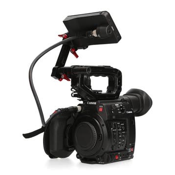 Canon EOS C200 + SanDisk CFast 128GB + CFast Reader, Ophalen of Verzenden, Zo goed als nieuw, Canon