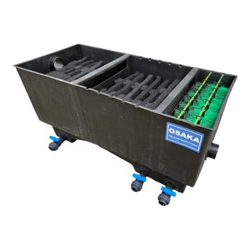 Osaka 3 kamerfilter XXL 25.000 vijverfilter *BLACK EDITION*, Verzenden, Nieuw