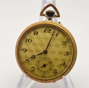 EOS Cylindre - Art Deco mechanical pocket watch - 1900-1949