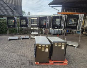 kippengrill en horeca verkoop veiling, Gebruikt, Fornuis, Frituur en Grillen