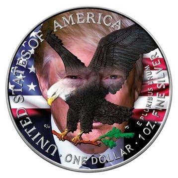 Verenigde Staten. 2021 1 oz American Silver Eagle Type 2