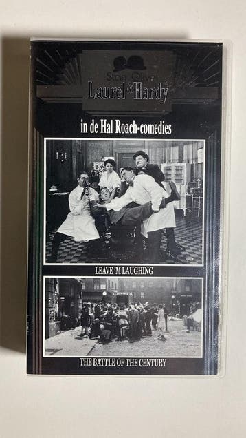 LAUREL & HARDY IN DE HAL ROACH-COMEDIES / THE BATTLE OF THE, Gebruikt