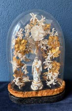 Decoratief ornament - Europa - Ovale stolp met Madonna, Antiek en Kunst