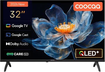 coocaa Smart TV 32 Inches, 80 cm, QLED HD TV Compatible with, Verzenden
