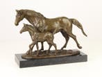 Sculpture, Beautiful & Substantial Art Deco Bronze Sculpture