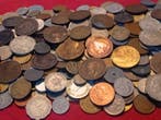 Wereld. Large lot of World Coins, (more 2 Kilos) 1800 to