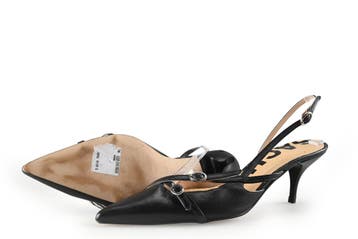 Sacha Slingbacks in maat 37 Zwart, Verzenden