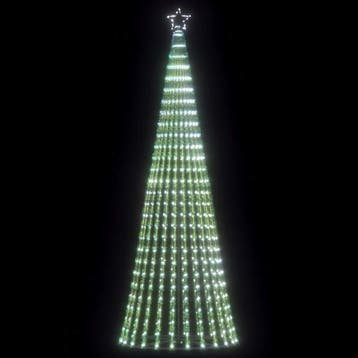 vidaXL LED-kerstboom 475 LEDs koud wit 247 cm, Diversen, Kerst, Verzenden, Nieuw