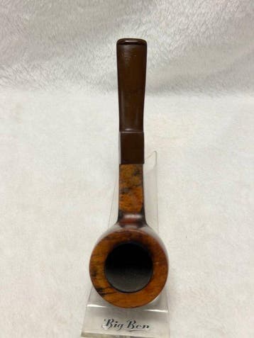 Vintage Moro ‘Real Briar’ Panel Billiard Tabakspijp –, Nieuw