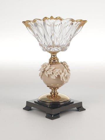 SECOLOVENTESIMO - Gobelet - Or 24 ct - Coupe debout en or, Antiek en Kunst