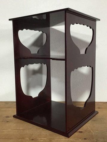 Vintage Japanese Lacquered Wooden Utensil Shelf - Chado Tea