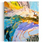 NOVA! - On Courage _ XL large abstract painting