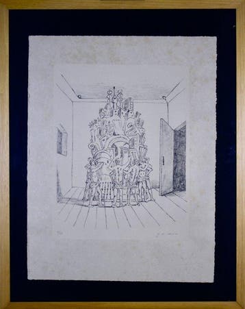 Giorgio De Chirico (1888-1978) - Il Trofeo