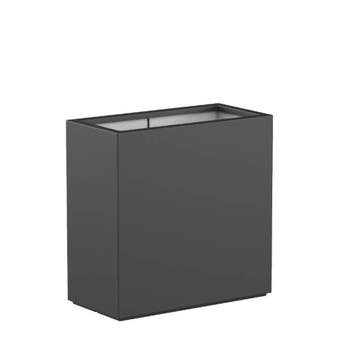 Polyester plantenbak 80x40x80cm - Met bodem, Tuin en Terras, Kunststof, Nieuw, 60 tot 100 cm, 60 cm of meer