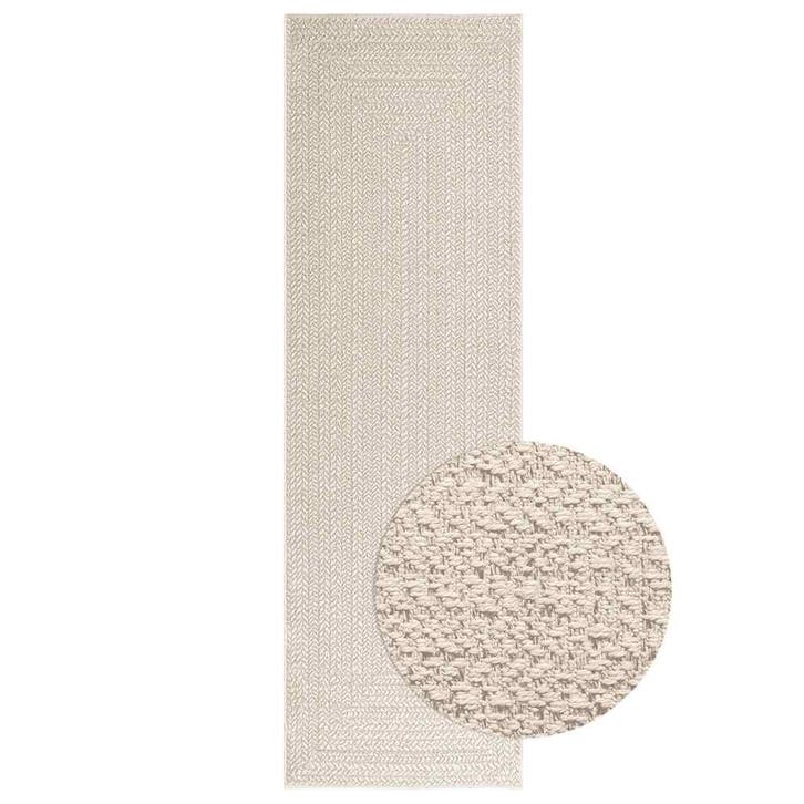 vidaXL Vloerkleed ZIZUR room binnen en buiten 80x250 cm jute, Huis en Inrichting, Stoffering | Tapijten en Vloerkleden, Nieuw