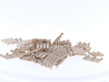 Schaal 1:32 Siku 7015 pallets #4044 (I (1:32)), Ophalen of Verzenden, Zo goed als nieuw, SIKU