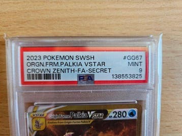 Pokémon - 1 Graded card - Origin Forme Palkia GG67 Alternate, Nieuw