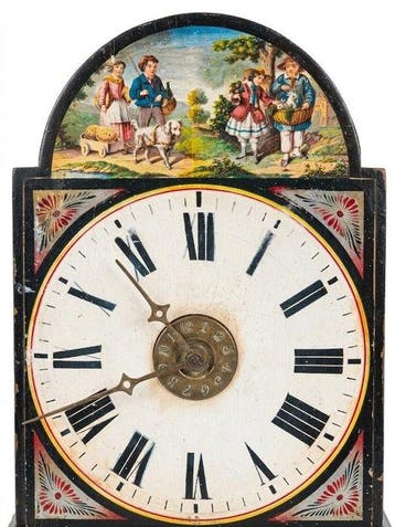 Zwarte Woud wandklok - Hout, Metaal - 1850-1900