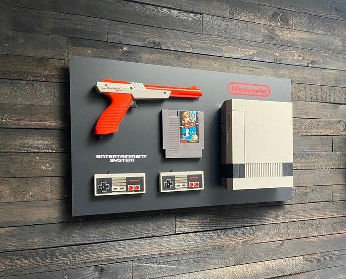 Nintendo - Nes - Custom Wallmount Nintendo NES. -, Consoles de jeu & Jeux vidéo, Consoles de jeu | Accessoires Autre