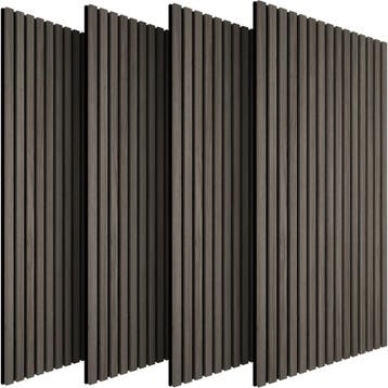 tectake Akoestische panelen Sonic Wall II houtlook - eiken g, Verzenden