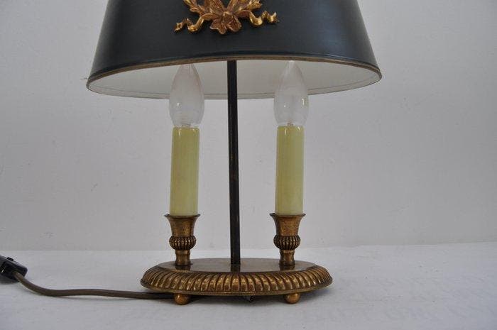 Lampe de table - Bronze, Métal, Antiquités & Art, Curiosités & Brocante