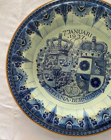 De Porceleyne Fles, Delft - J. van Gulik - Assiette murale -
