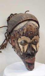 Ritueel masker Tshokwe – Traditionele Afrikaanse kunst –