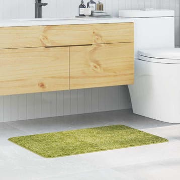 vidaXL Antislip Badmat Groen 60 x 90 cm PP, Verzenden, Nieuw